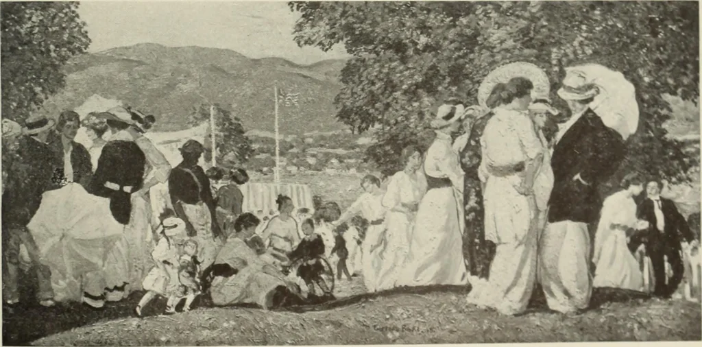 An illustration from International studio, 1897, leaf 16
