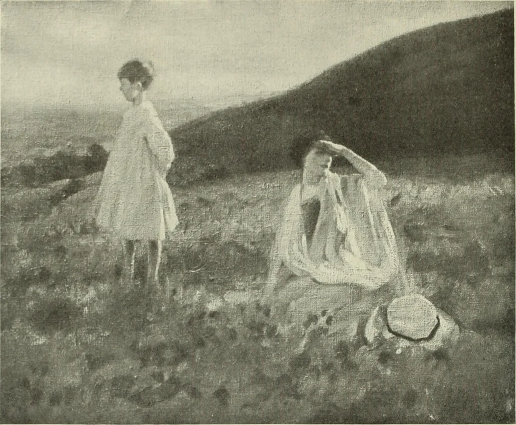 An illustration from International studio, 1897, leaf 161