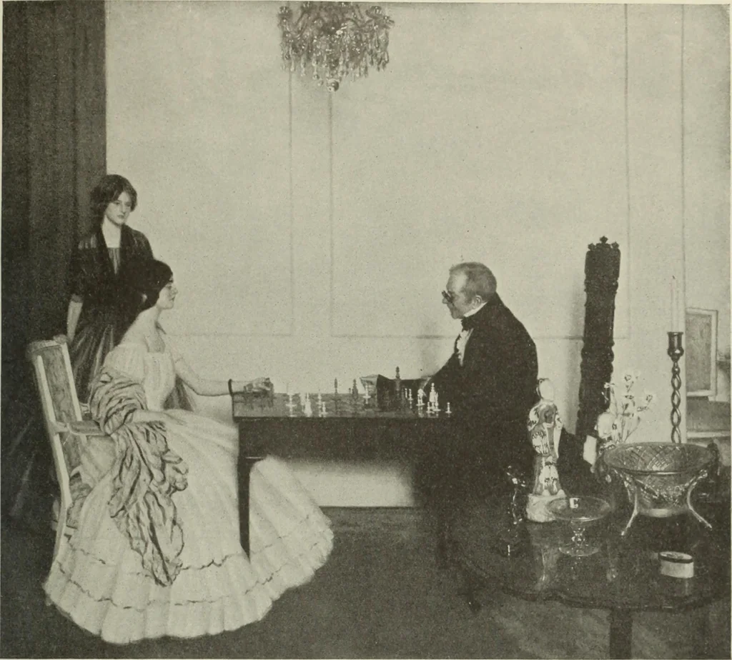 An illustration from International studio, 1897, leaf 162