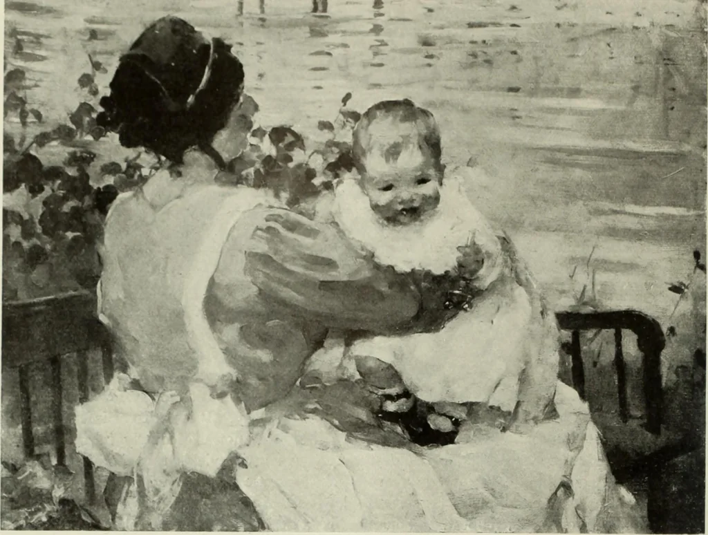 An illustration from International studio, 1897, leaf 17