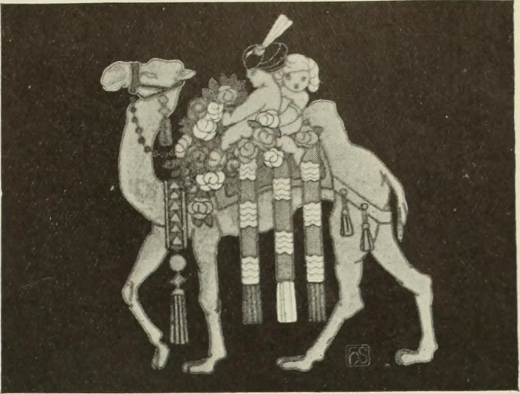 An illustration from International studio, 1897, leaf 182