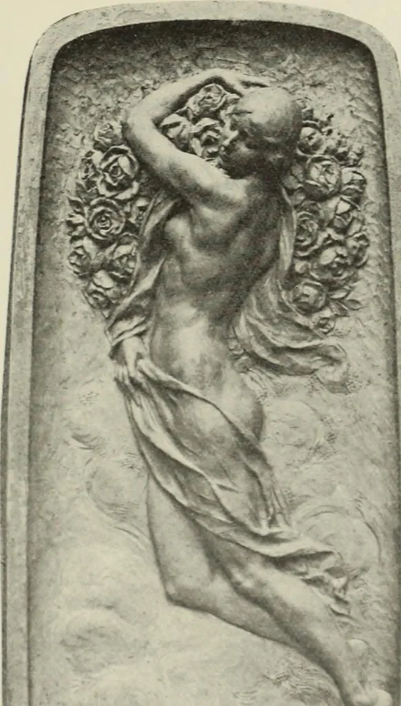 An illustration from International studio, 1897, leaf 194