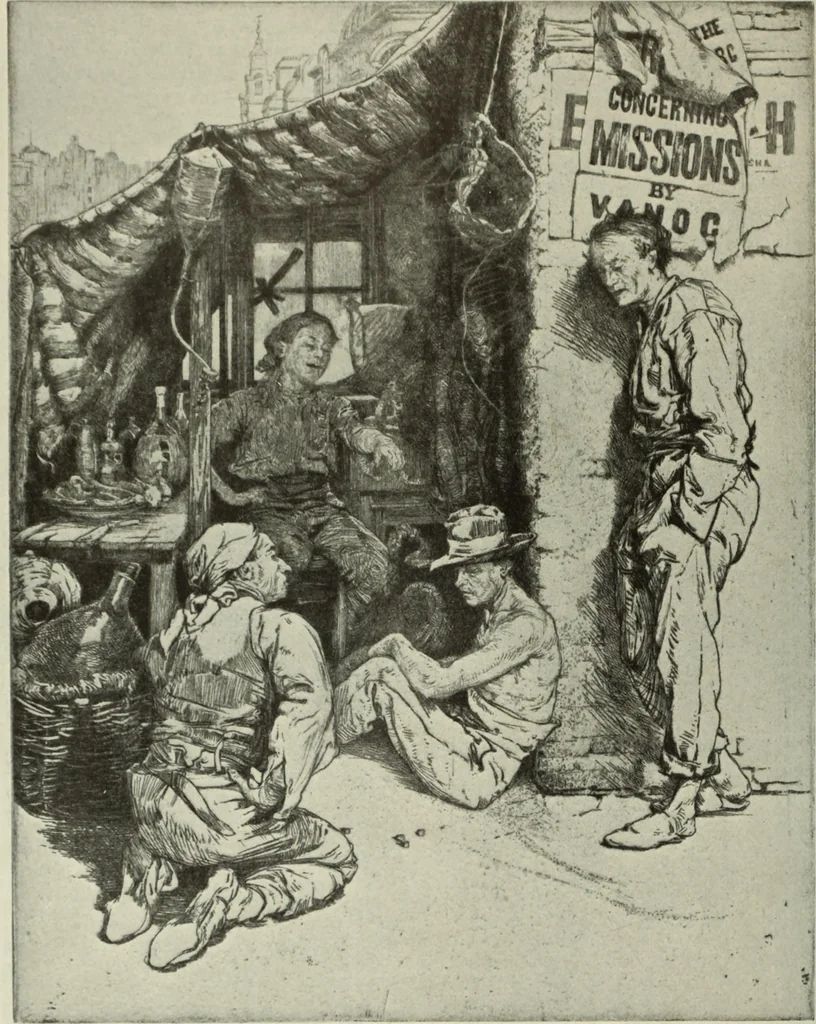 An illustration from International studio, 1897, leaf 199