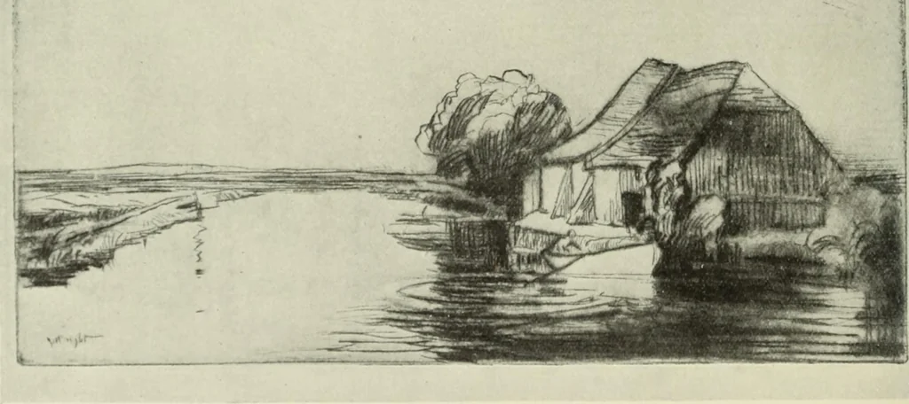 An illustration from International studio, 1897, leaf 201