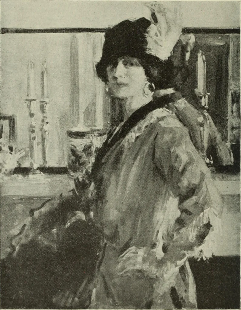 An illustration from International studio, 1897, leaf 205