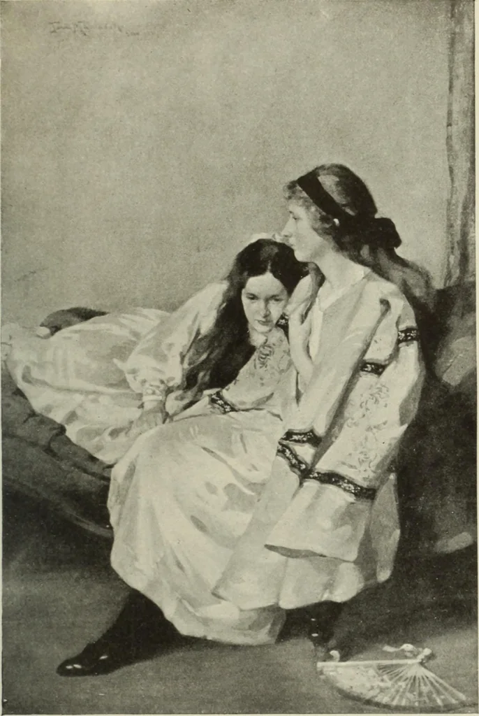 An illustration from International studio, 1897, leaf 206