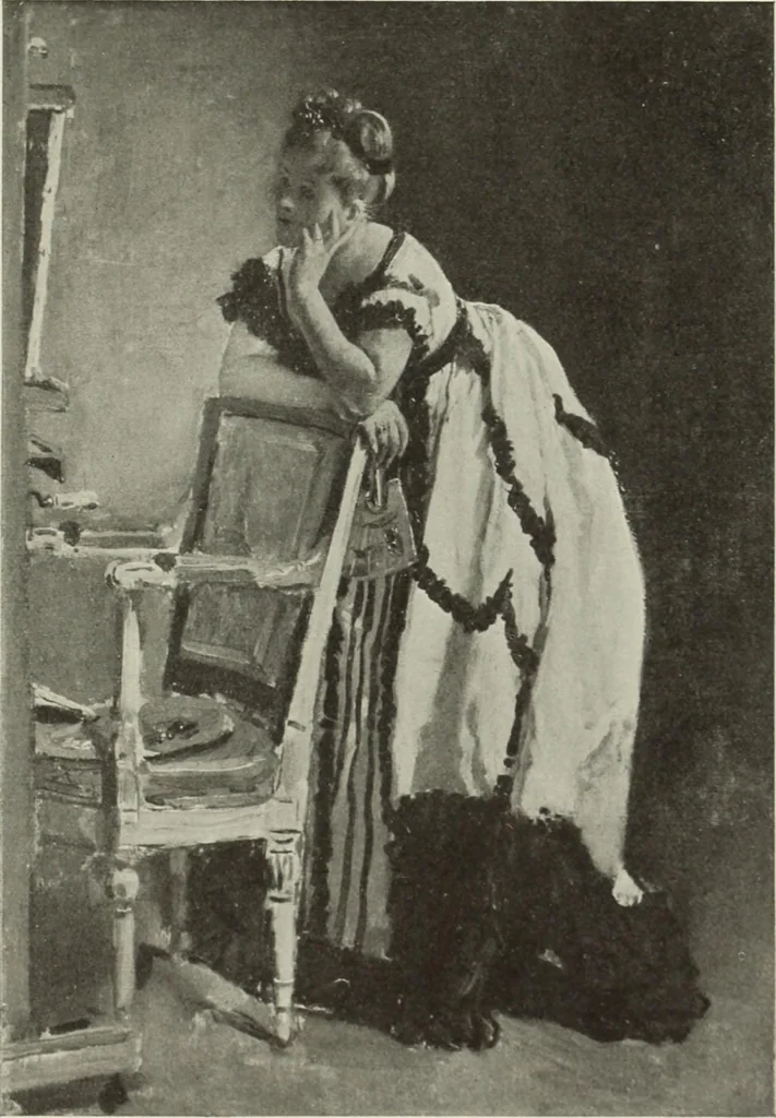 An illustration from International studio, 1897, leaf 232