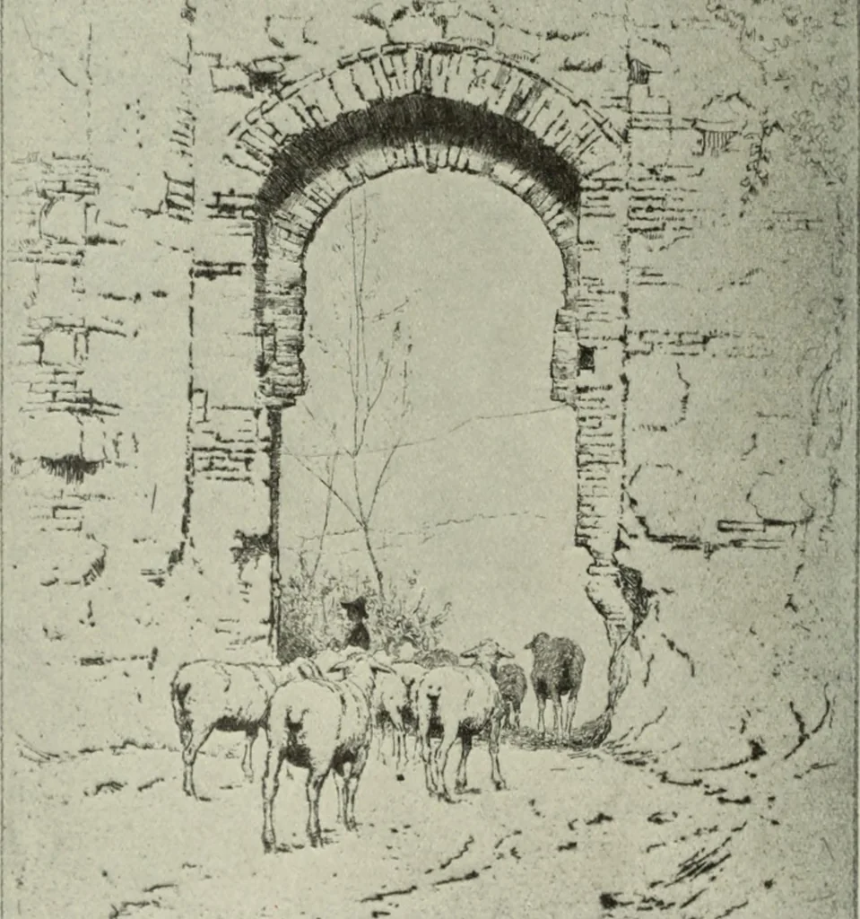 An illustration from International studio, 1897, leaf 253
