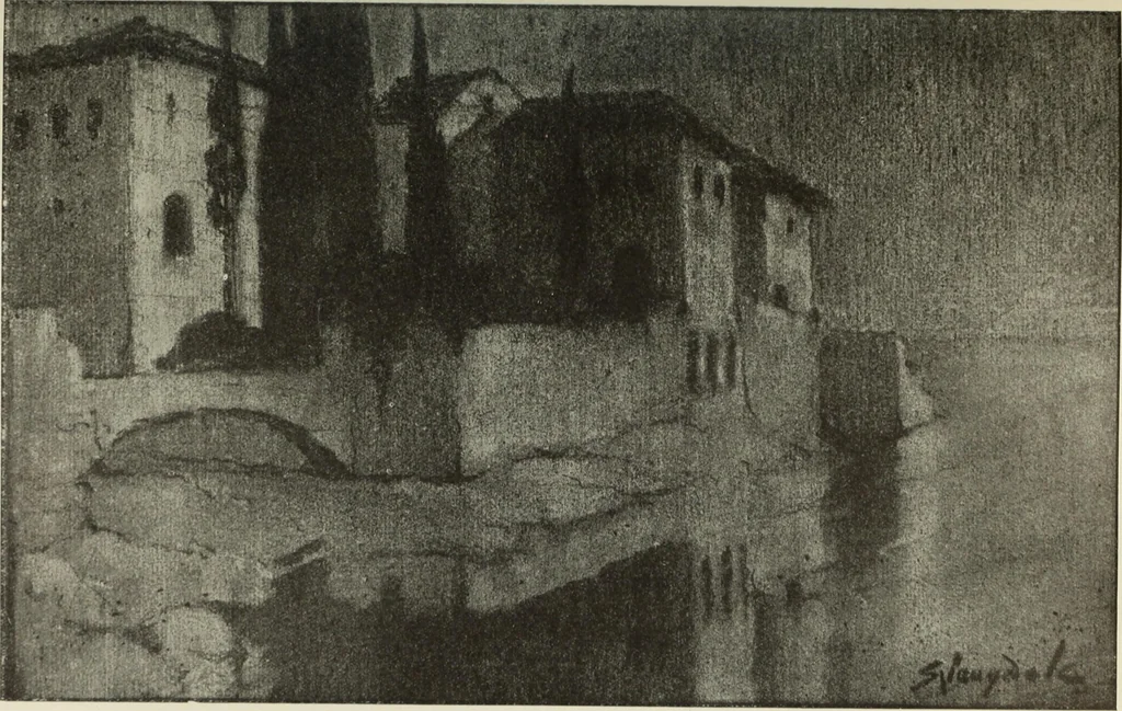 An illustration from International studio, 1897, leaf 282