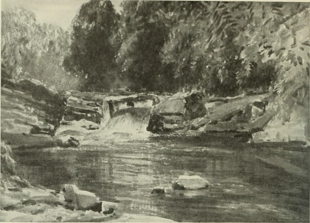 An illustration from International studio, 1897, leaf 317