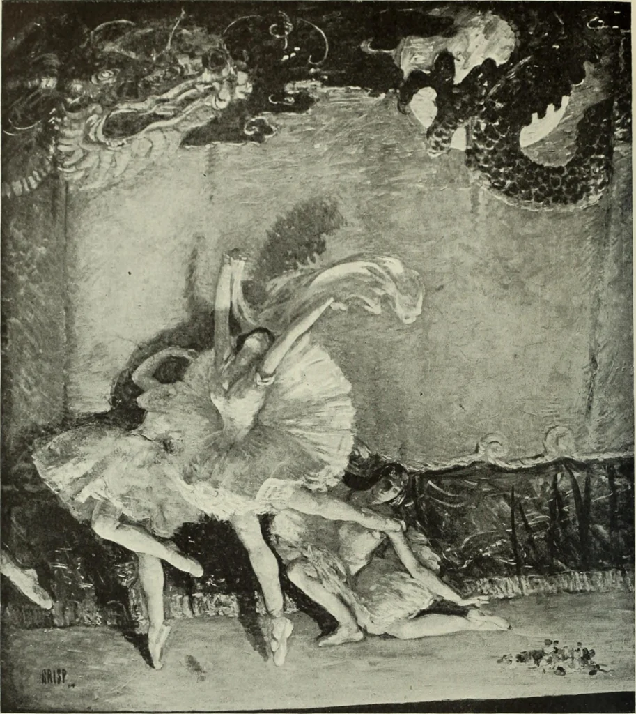 An illustration from International studio, 1897, leaf 353