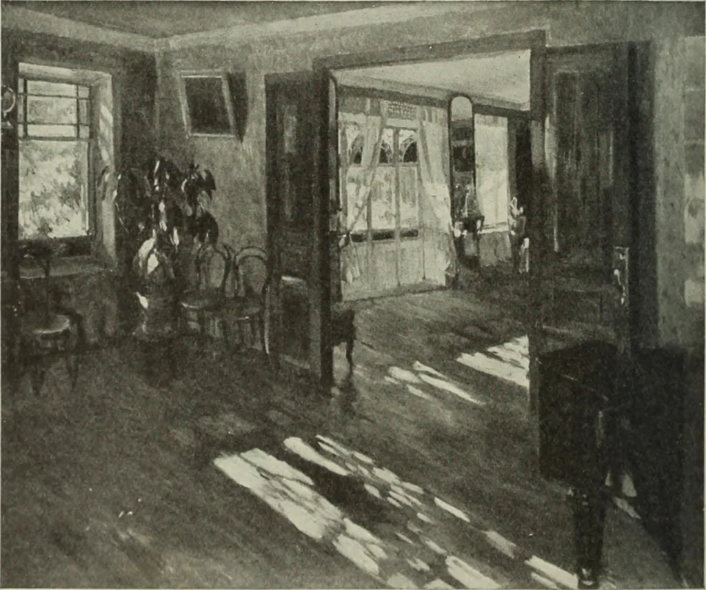 An illustration from International studio, 1897, leaf 357