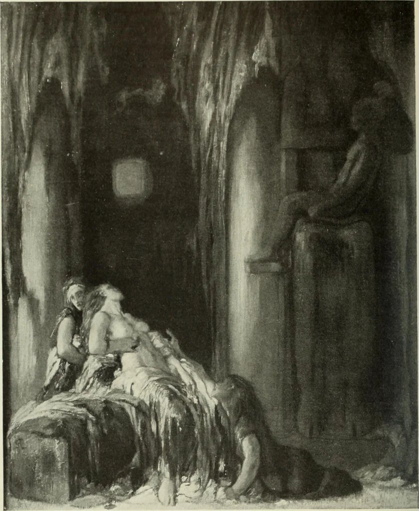 An illustration from International studio, 1897, leaf 373