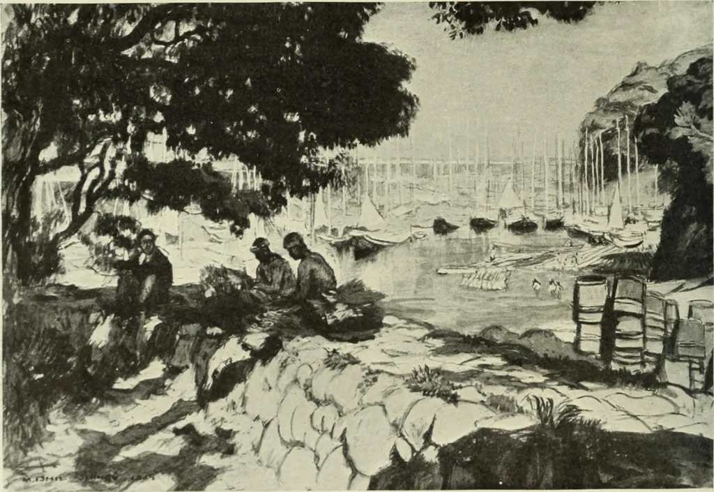 An illustration from International studio, 1897, leaf 417