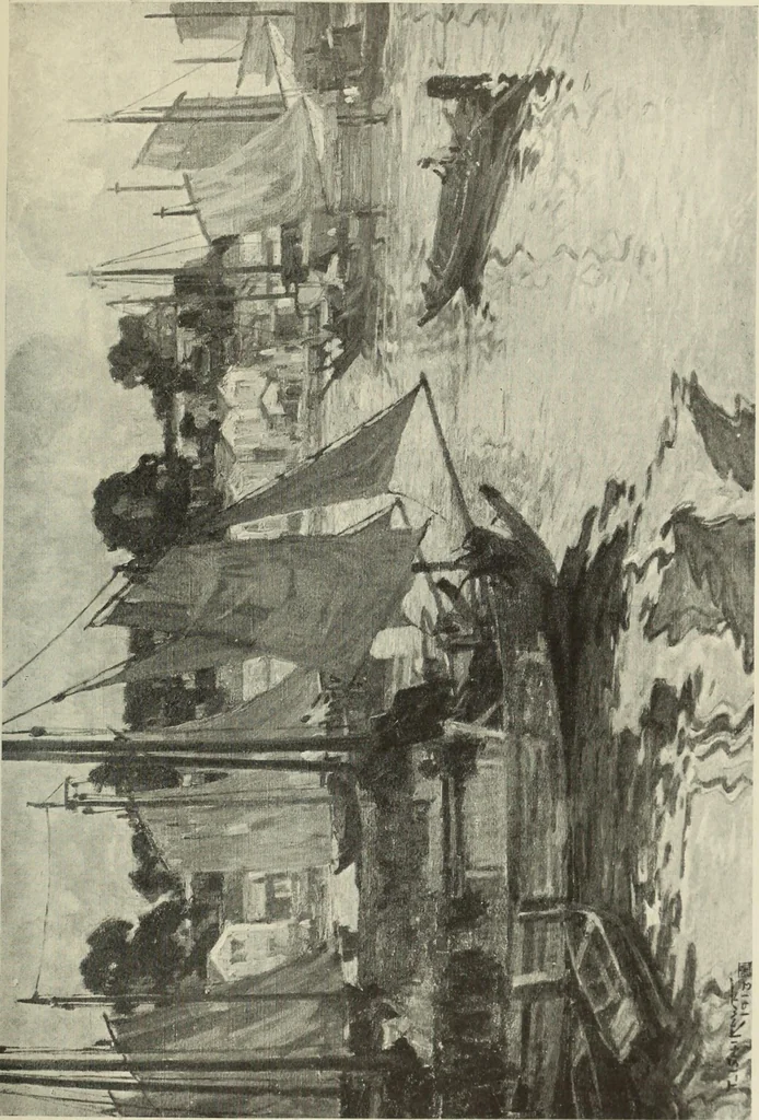 An illustration from International studio, 1897, leaf 418