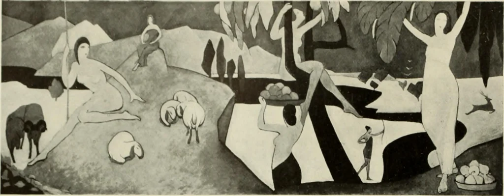 An illustration from International studio, 1897, leaf 43
