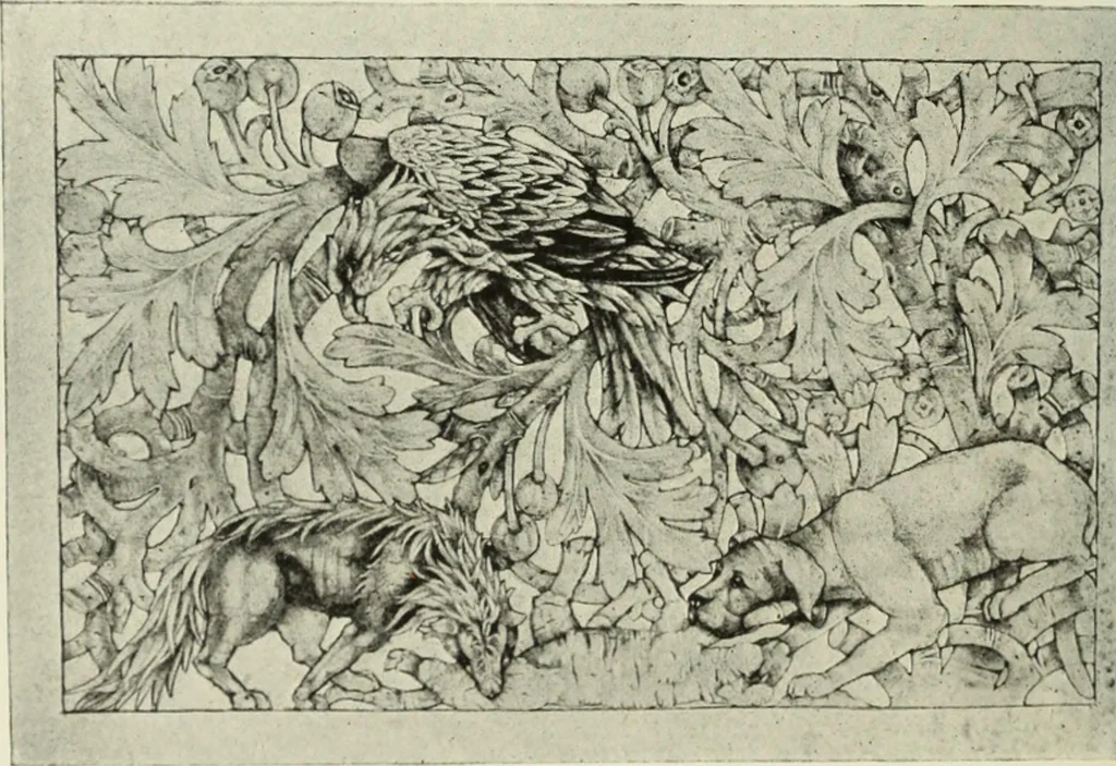An illustration from International studio, 1897, leaf 439