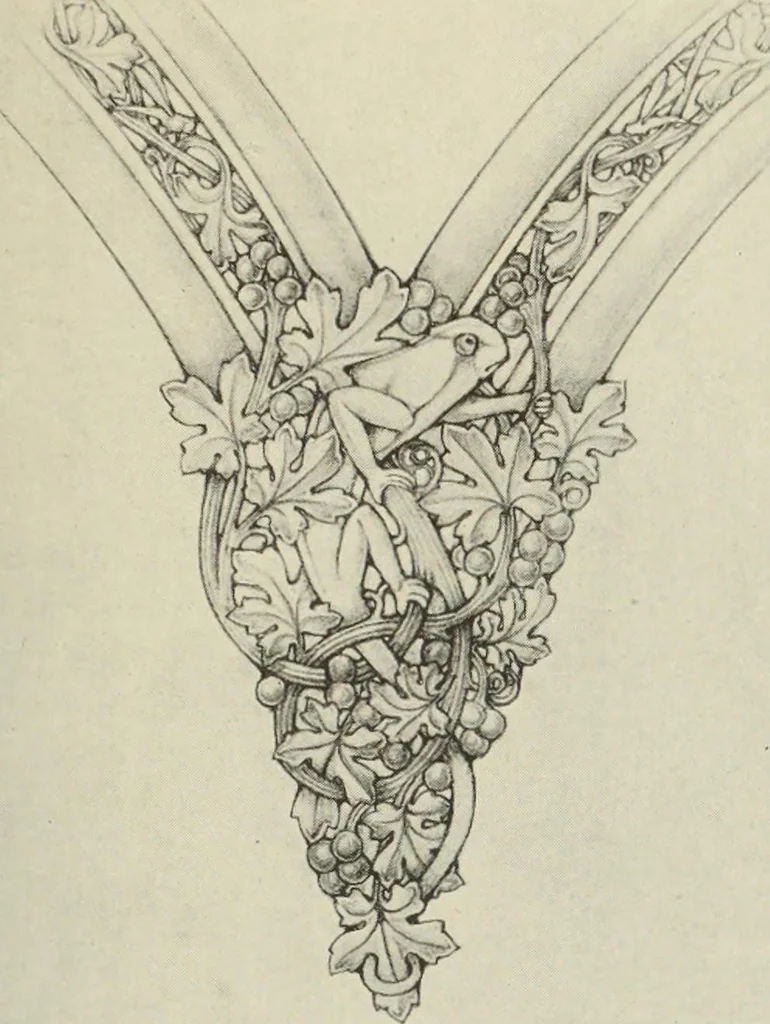 An illustration from International studio, 1897, leaf 440