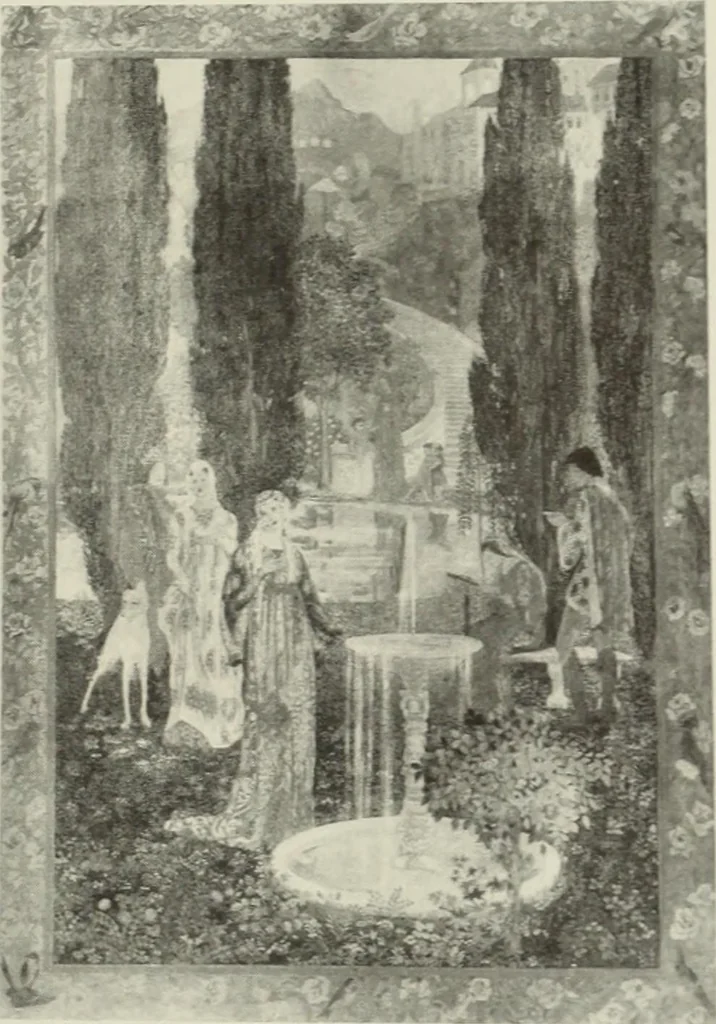 An illustration from International studio, 1897, leaf 50