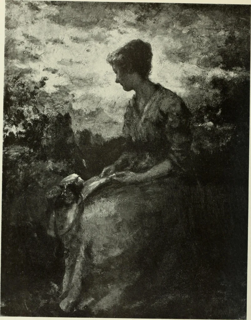 An illustration from International studio, 1897, leaf 91