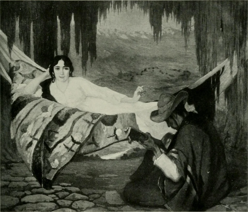 An illustration from International studio, 1897, leaf 106