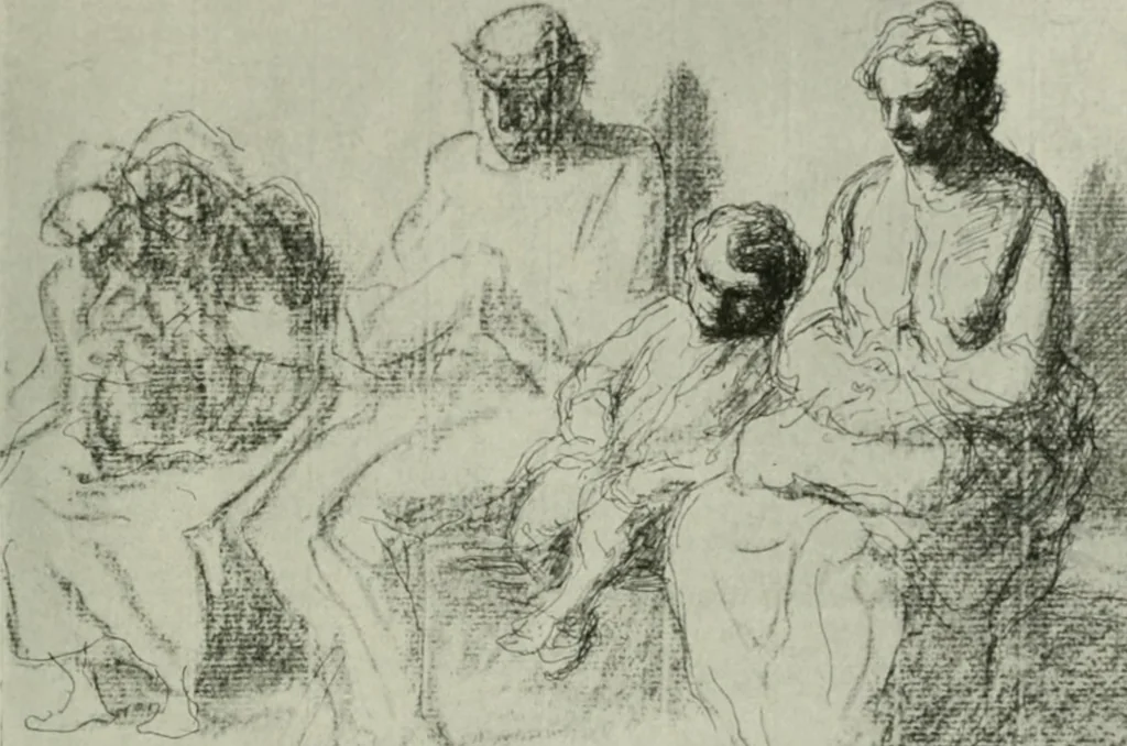 An illustration from International studio, 1897, leaf 116