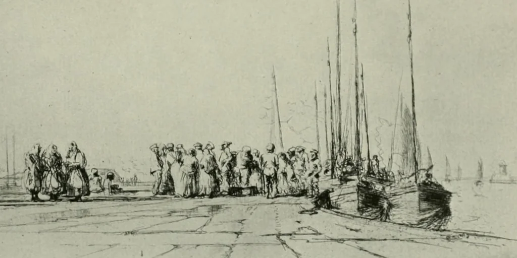 An illustration from International studio, 1897, leaf 132