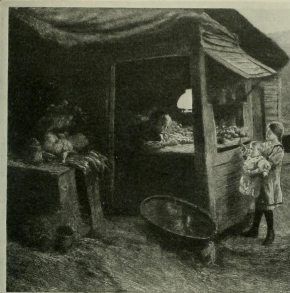 An illustration from International studio, 1897, leaf 172