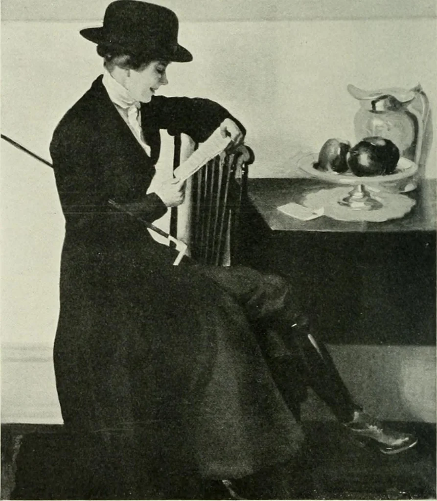 An illustration from International studio, 1897, leaf 175