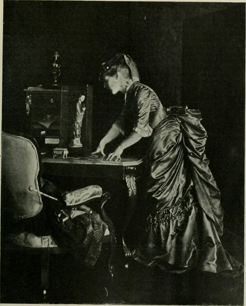 An illustration from International studio, 1897, leaf 176