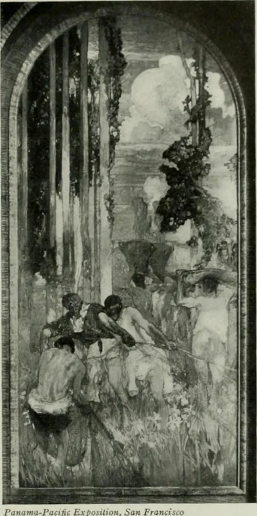 An illustration from International studio, 1897, leaf 18