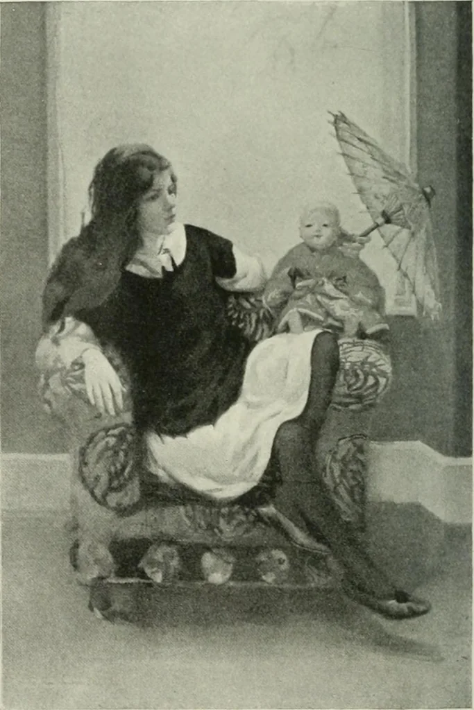 An illustration from International studio, 1897, leaf 207