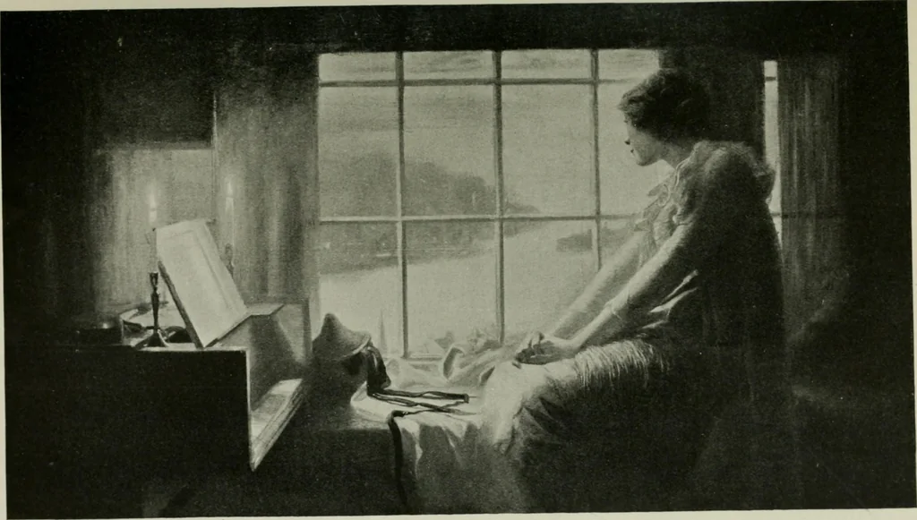 An illustration from International studio, 1897, leaf 208