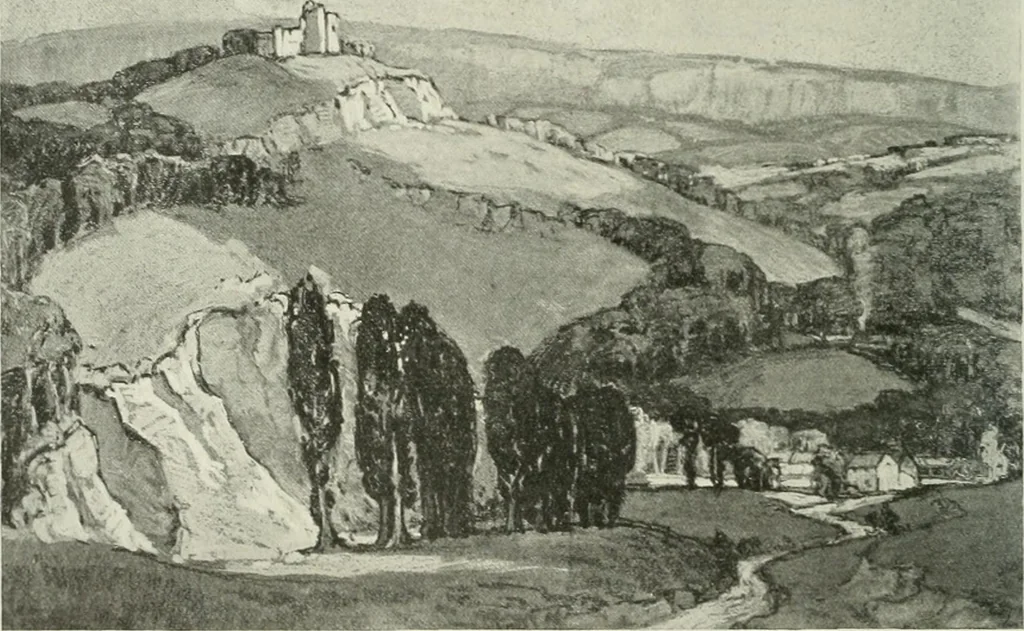 An illustration from International studio, 1897, leaf 217