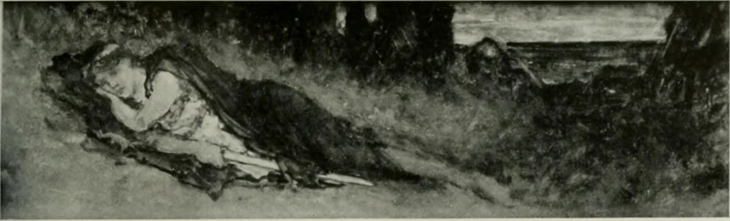 An illustration from International studio, 1897, leaf 22