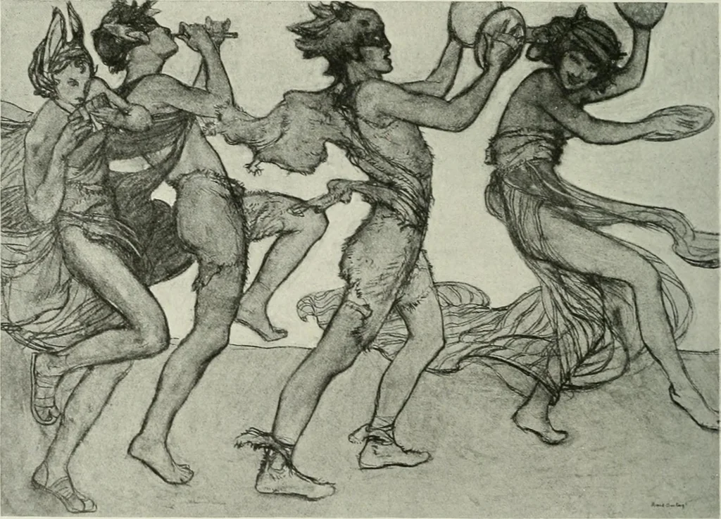 An illustration from International studio, 1897, leaf 221