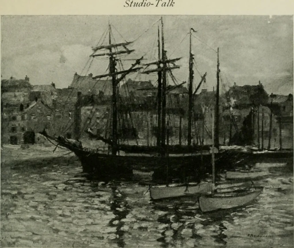 An illustration from International studio, 1897, leaf 238