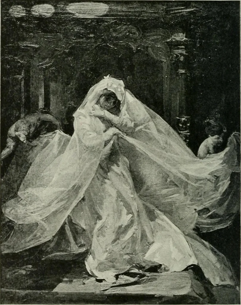 An illustration from International studio, 1897, leaf 241