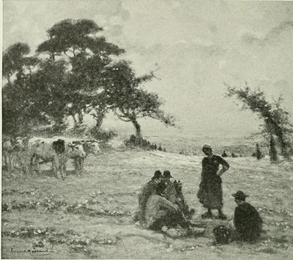 An illustration from International studio, 1897, leaf 243