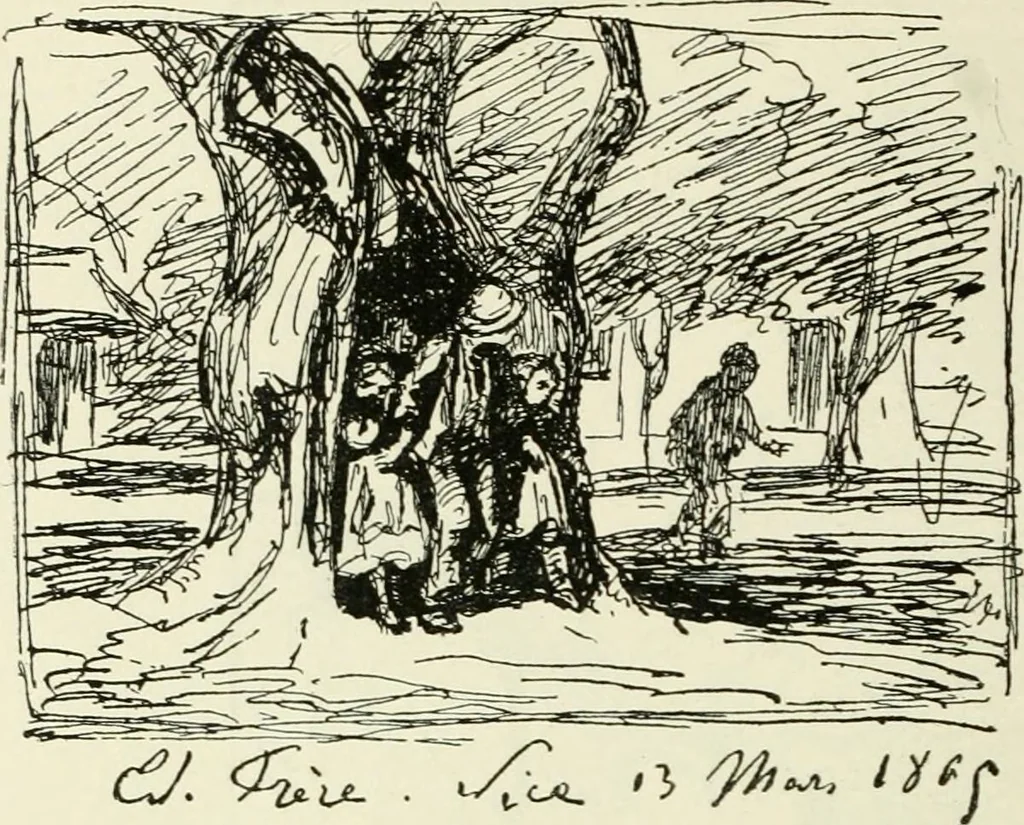 An illustration from International studio, 1897, leaf 261