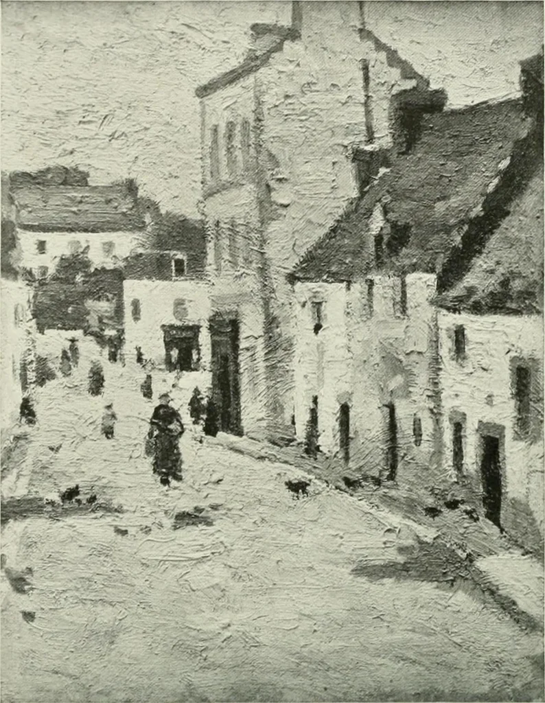 An illustration from International studio, 1897, leaf 317