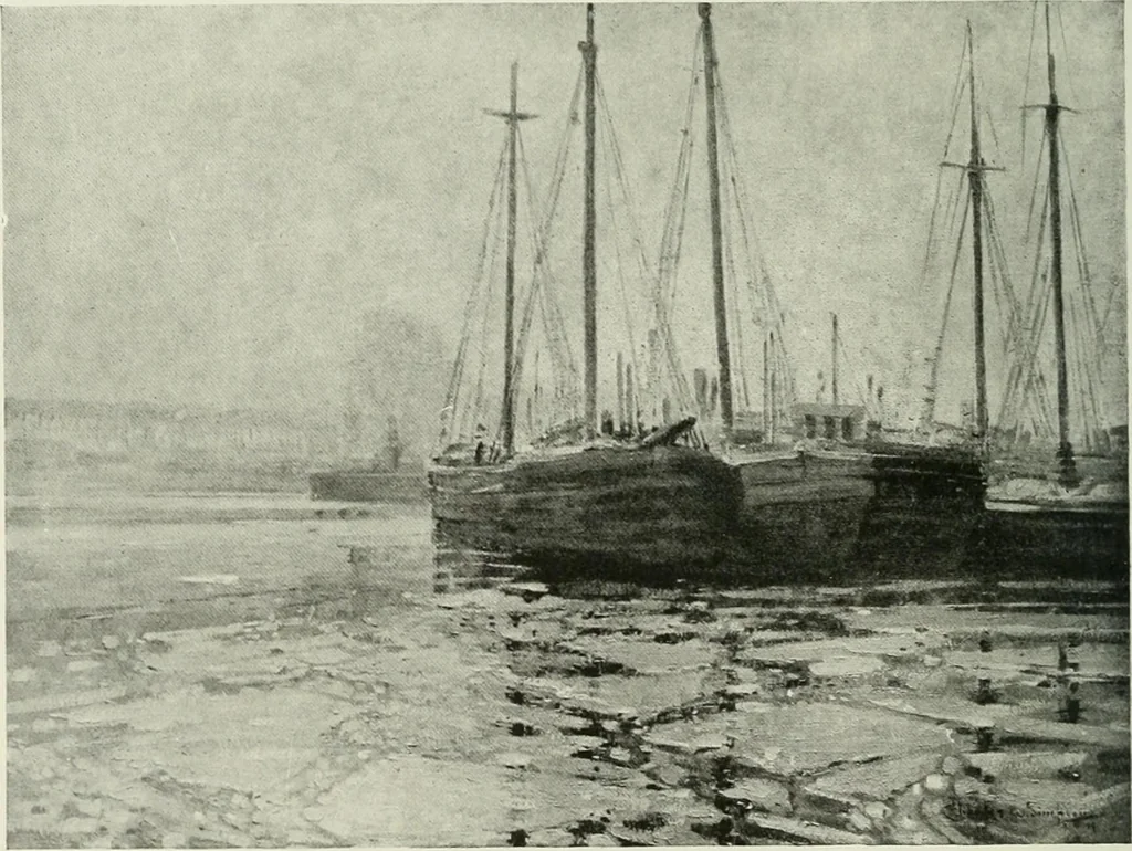 An illustration from International studio, 1897, leaf 319