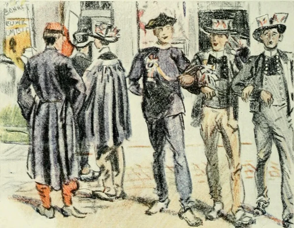 An illustration from International studio, 1897, leaf 329