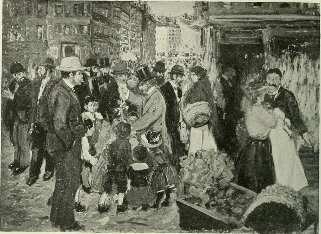 An illustration from International studio, 1897, leaf 349