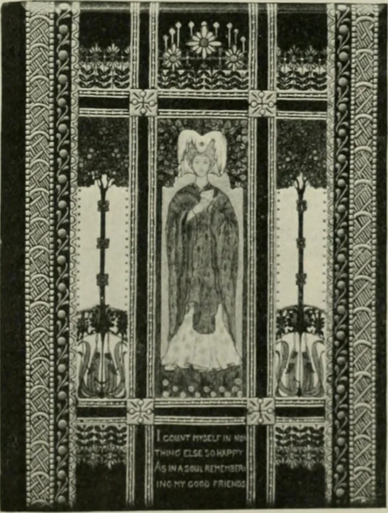 An illustration from International studio, 1897, leaf 356