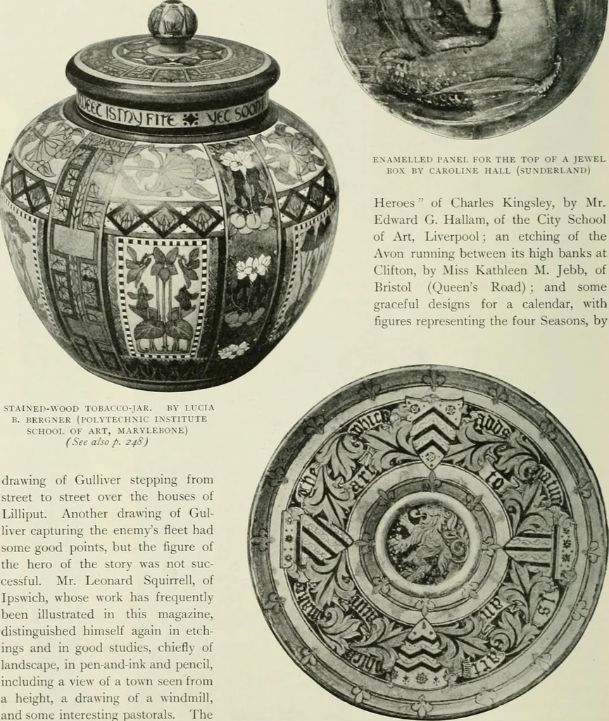 An illustration from International studio, 1897, leaf 357