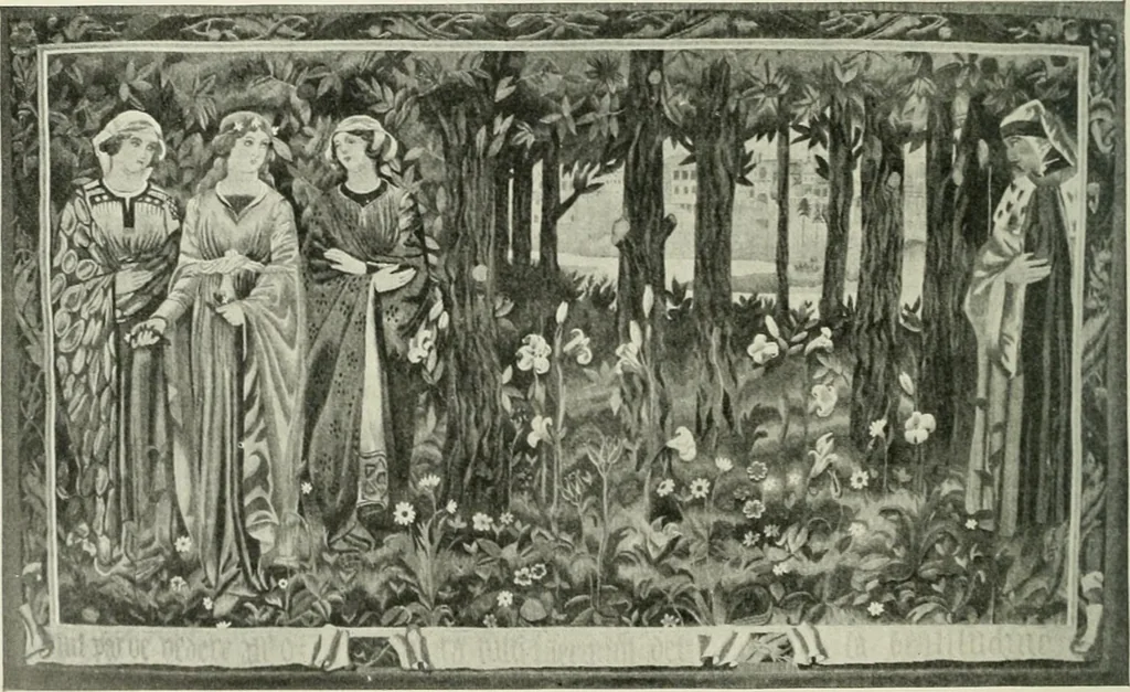 An illustration from International studio, 1897, leaf 391
