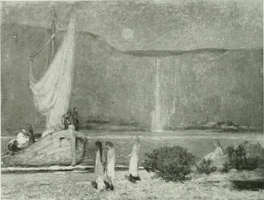 An illustration from International studio, 1897, leaf 101