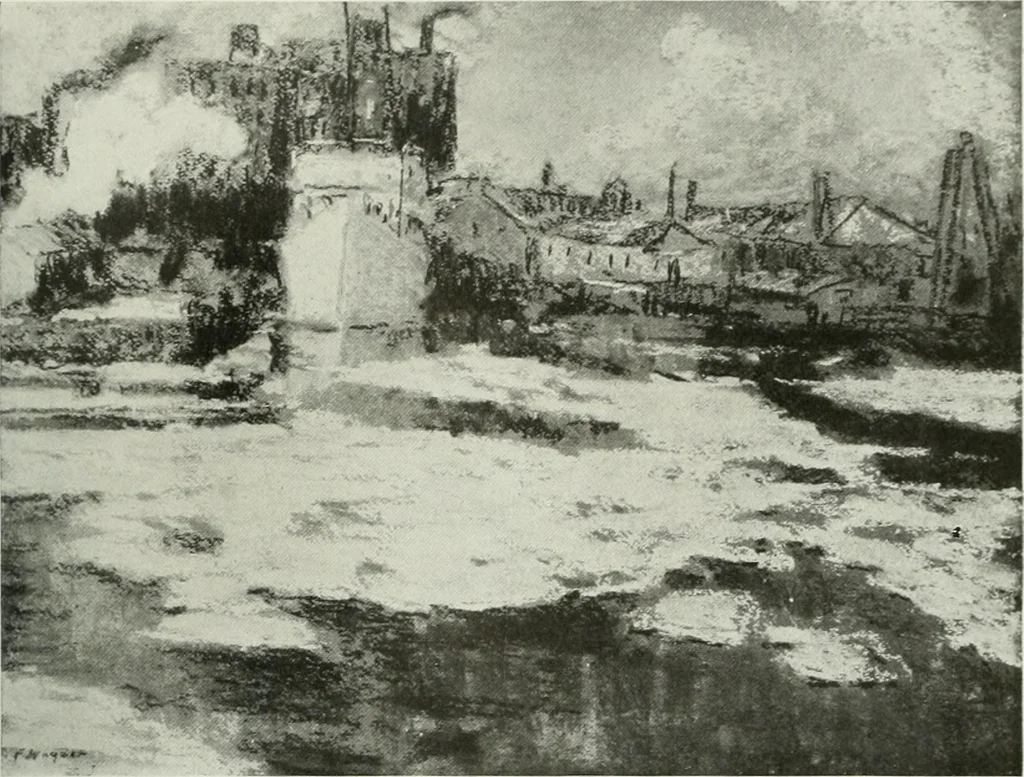 An illustration from International studio, 1897, leaf 102