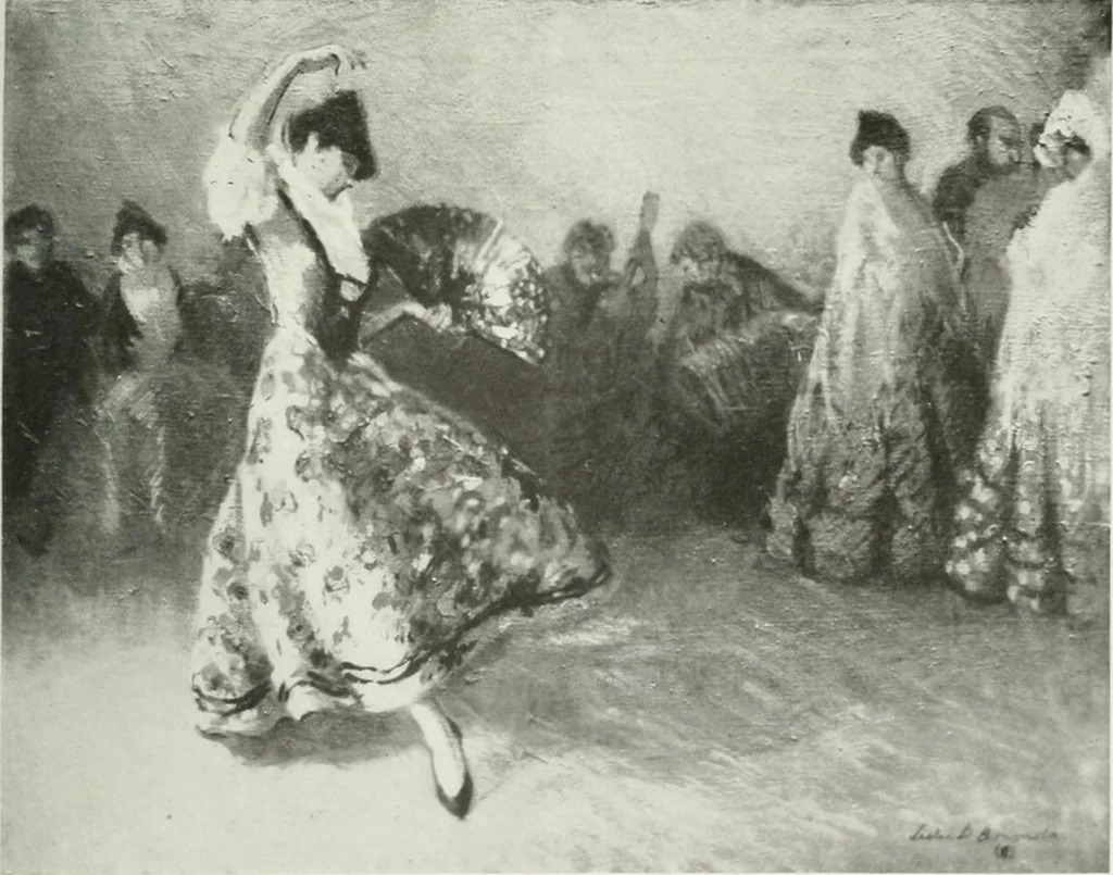 An illustration from International studio, 1897, leaf 110